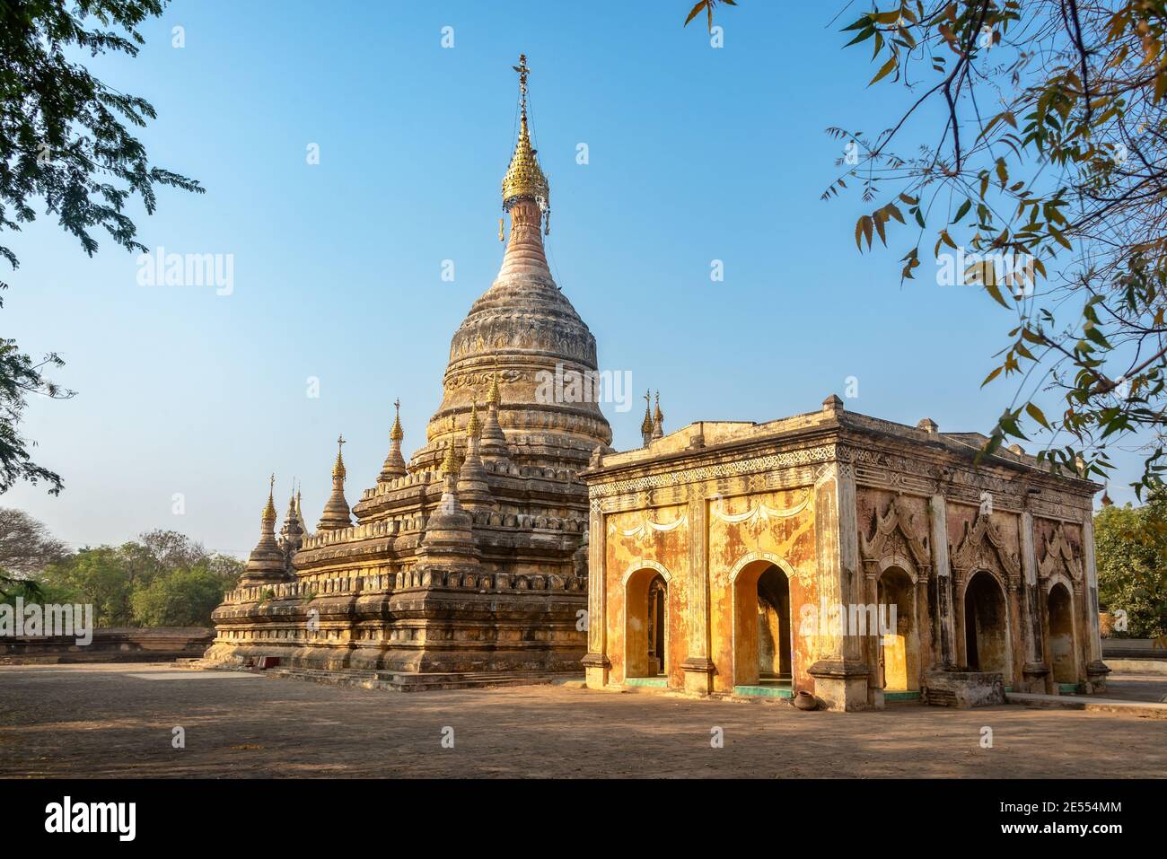 Tempio di Bagan, Birmania, Myanmar Foto Stock
