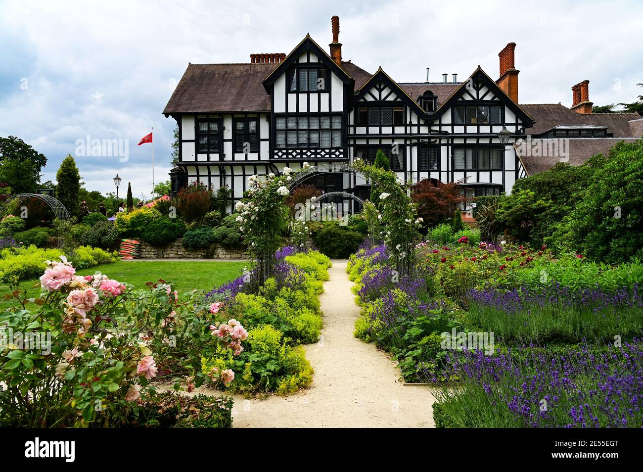 Bhaktivedanta Manor, dato da George Harrison, Watford Foto Stock
