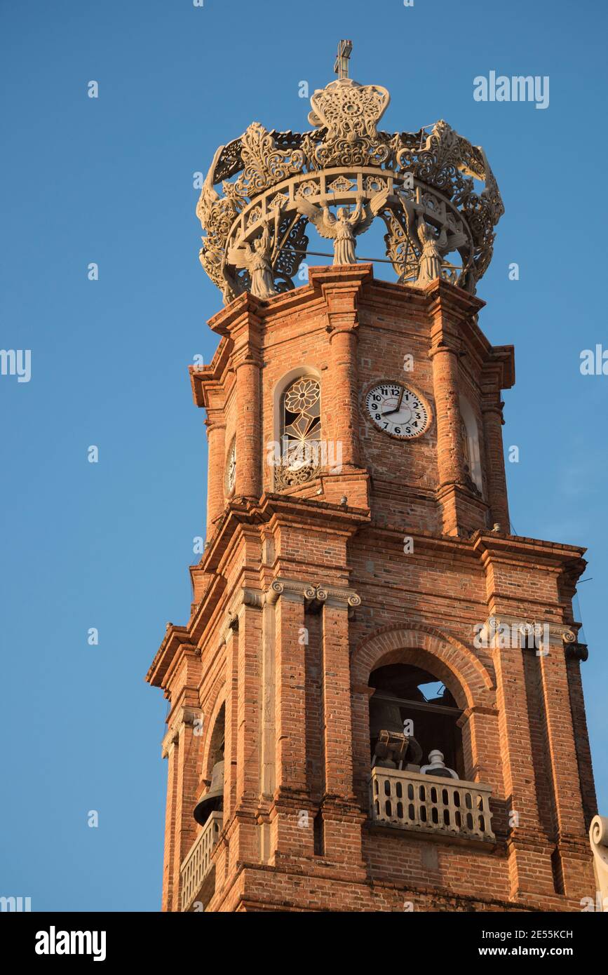 Nostra Signora di Guadalupe la Chiesa a Puerto Vallarta, Jalisco, Messico. Foto Stock