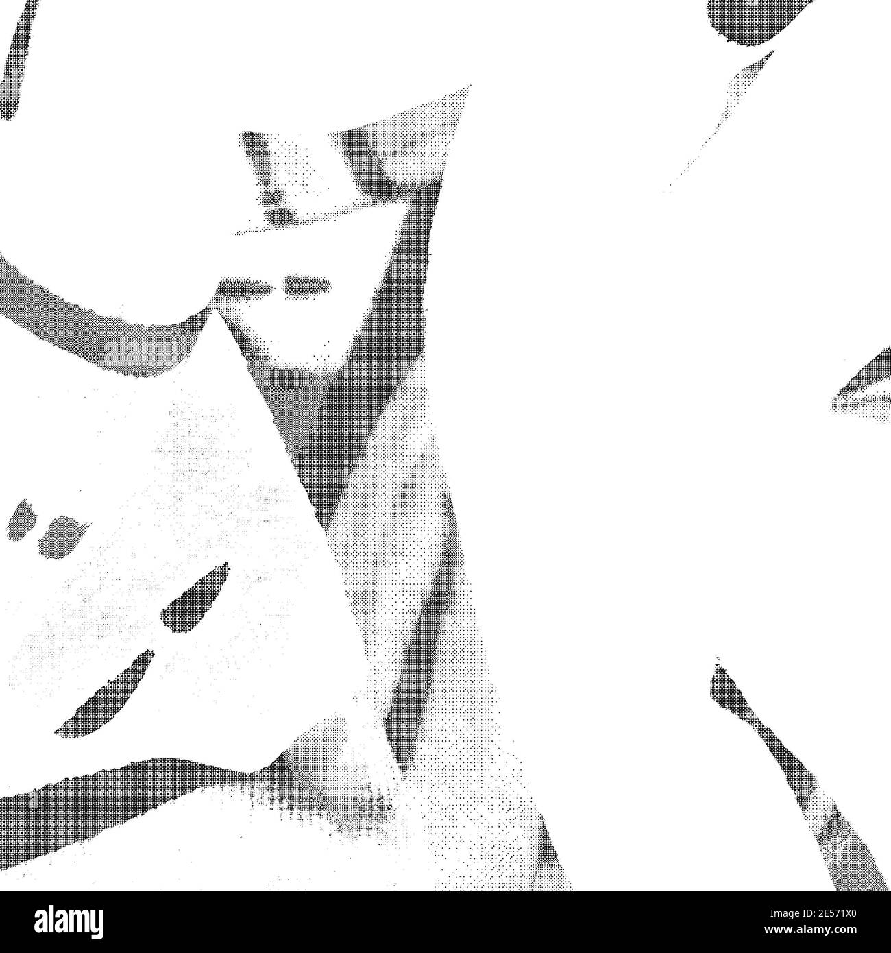 Leggero sfondo disturbato. Sfondo di emergenza stampa inchiostro . Grana trama. Foto Stock