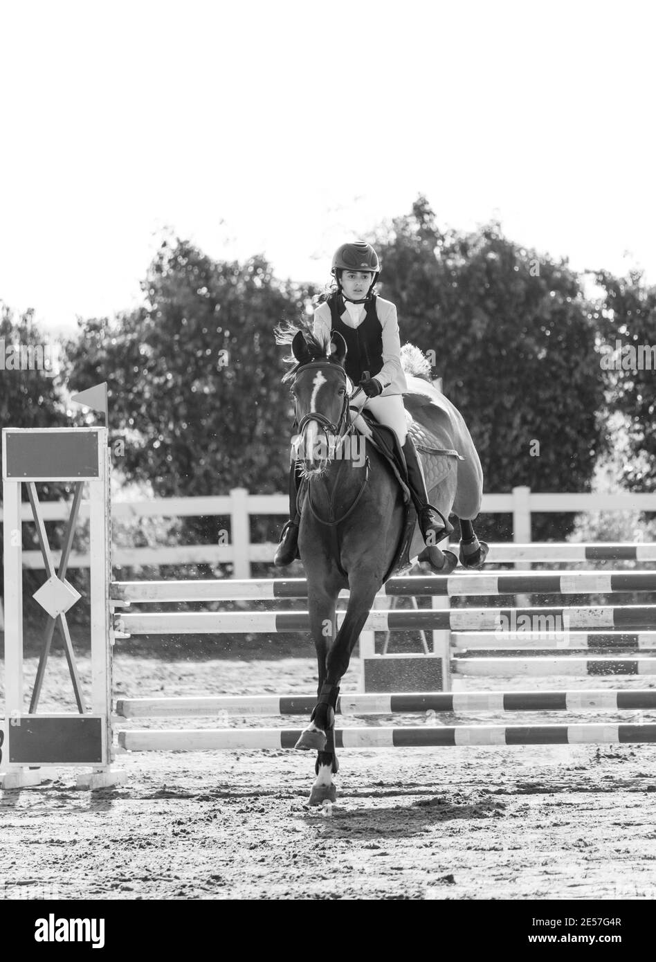 FEI Children Jumping Challenge Israele 2019 Foto Stock