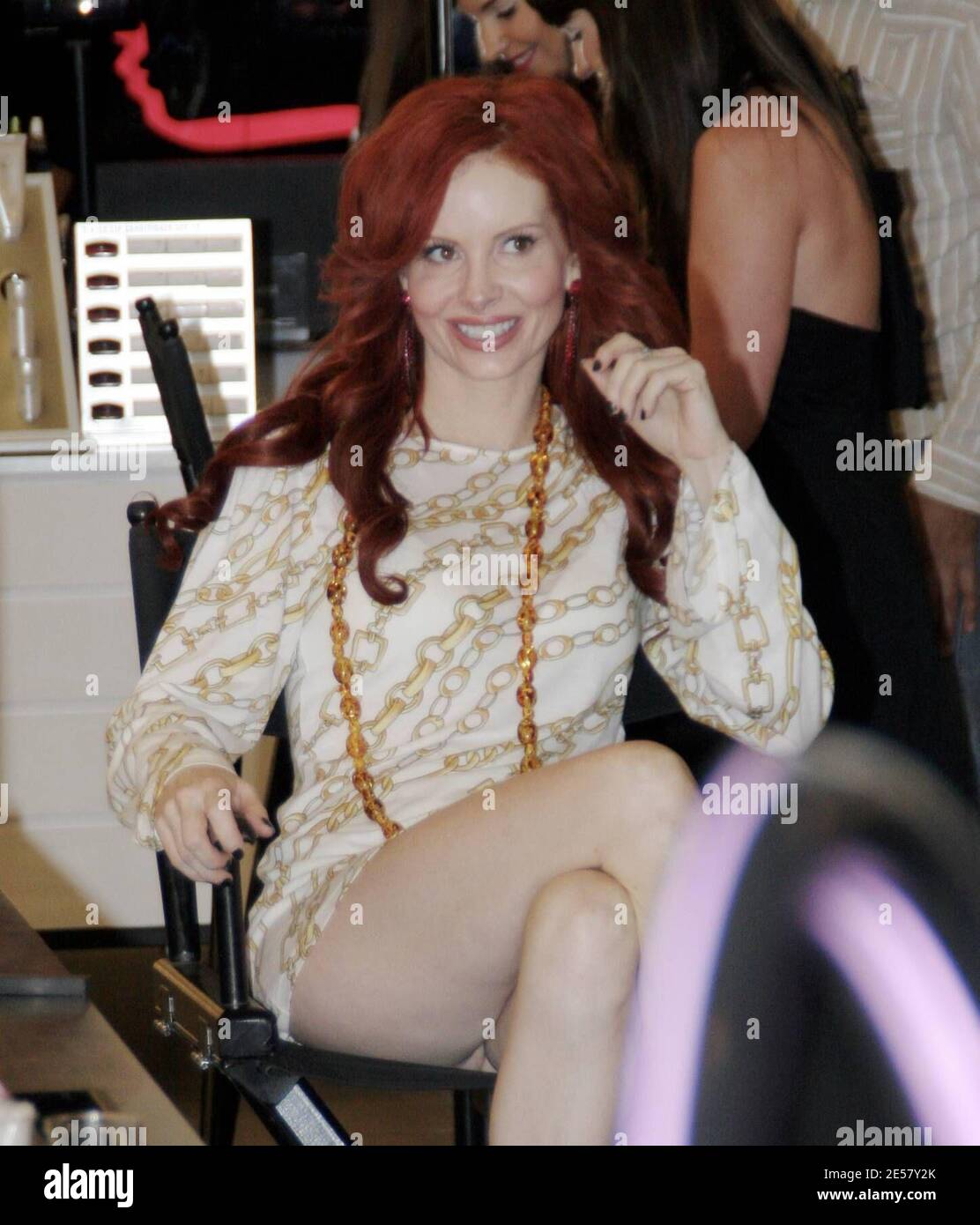 Phoebe Price e suo negozio di madre su Robertson Blvd a Los Angeles, California. 2/07 [[rac]] Foto Stock