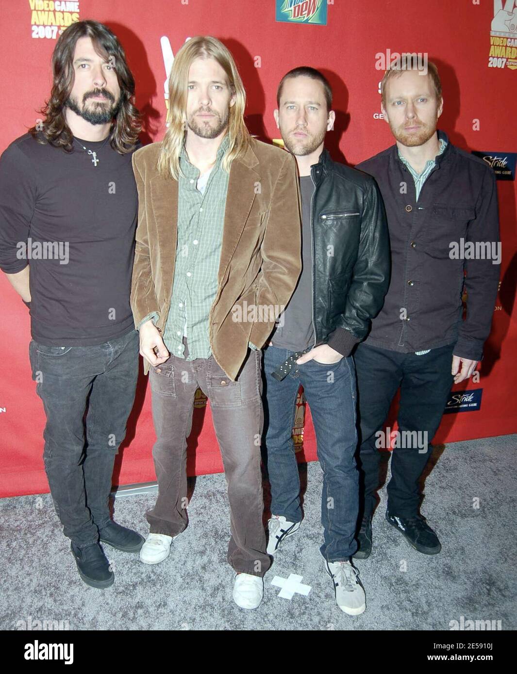 The Foo Fighters at the Spike TV Awards at Mandalay Bay in Las Vegas, Nevada. 12/7/07. [[cas]] Foto Stock