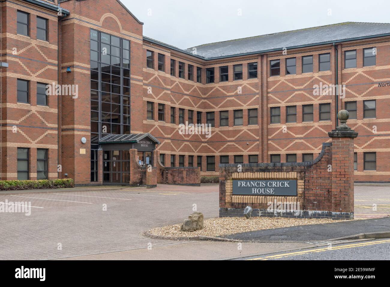 Francis Crick House, Molton Park, Northampton, UK; sede centrale del NHS Northamptonshire Clinical Commissioning Group. Foto Stock