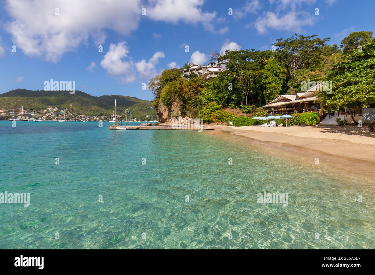 Saint Vincent e Grenadine, Admiralty Bay, Bequia Foto Stock