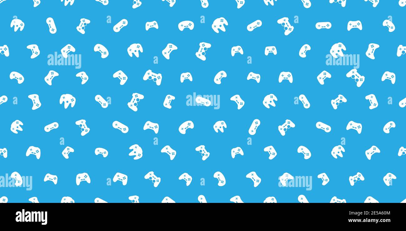 Video game controller gamepad sfondo Gadgets e dispositivi modello senza giunture Foto Stock