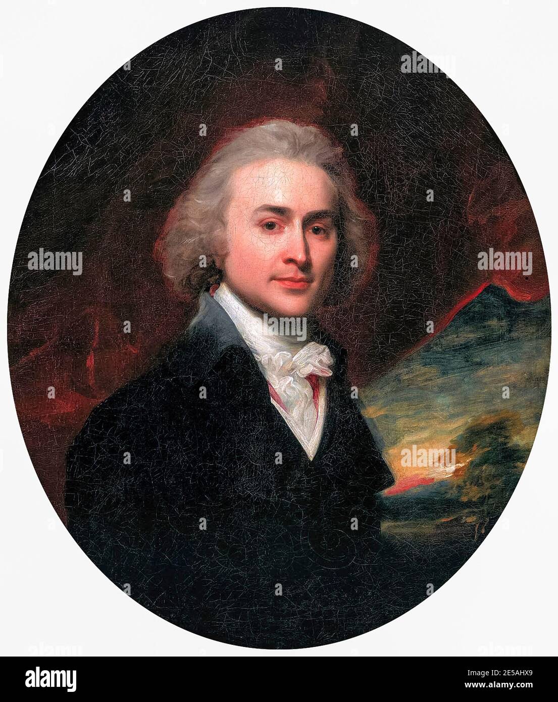 John Singleton Copley, John Quincy Adams (1767-1848), statista americano, Sesto presidente degli Stati Uniti (1825-1829), ritratto, 1796 Foto Stock