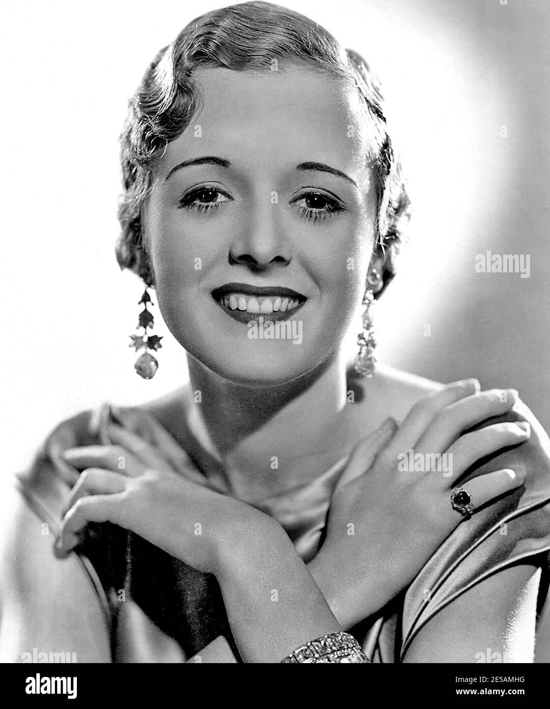 Maria ASTOR (1906-1987) attrice statunitense nel 1933 Foto Stock
