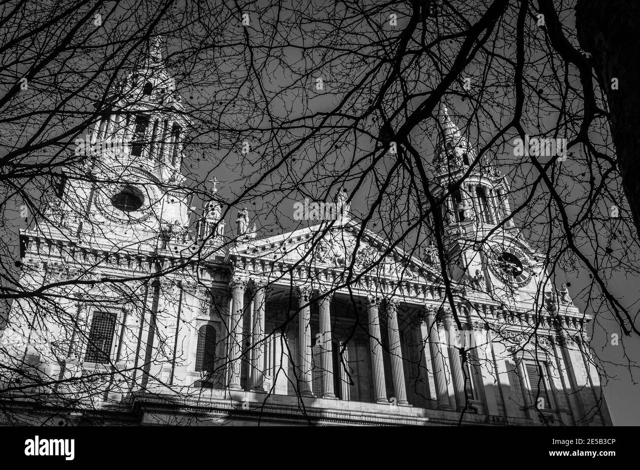 Cattedrale di St. Paul a Londra, Regno Unito. Foto Stock