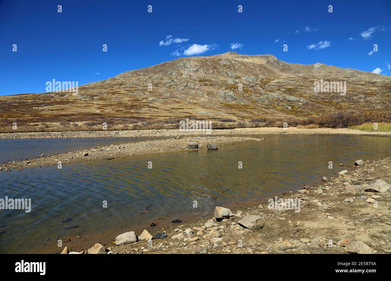 Lago Independence Pass - Montagne Rocciose, Colorado Foto Stock
