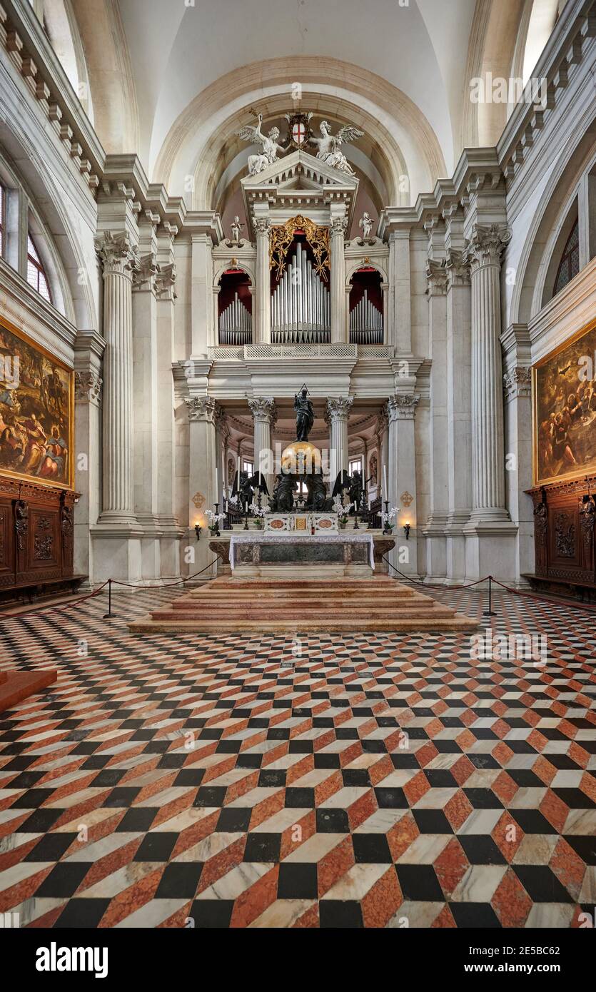 Foto interna di Chiesa di San Giorgio maggiore, Venezia, Veneto, Italia Foto Stock