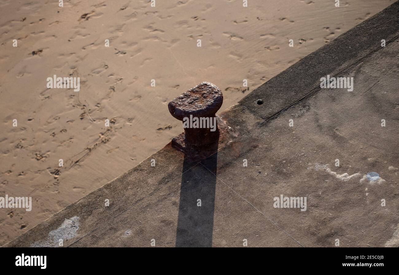 ormeggio solitario Foto Stock