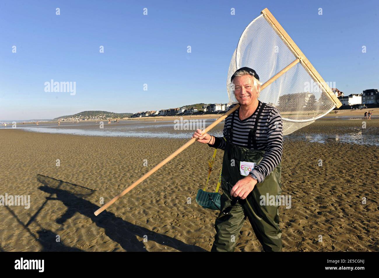 Laurent Boyer durante il 15° Festival annuale di Epona a Cabourg, in Francia, il 11 ottobre 2008. Foto di Mehdi Taamallah/ABACAPRESS.COM Foto Stock