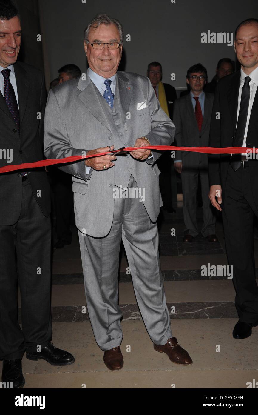 Il principe Enrico di Danimarca inaugura la mostra del pittore danese Nicolai Abildgaard al Museo del Louvre di Parigi, Francia, il 12 novembre 2008. Foto Thierry Orban/ABACAPRESS.COM Foto Stock