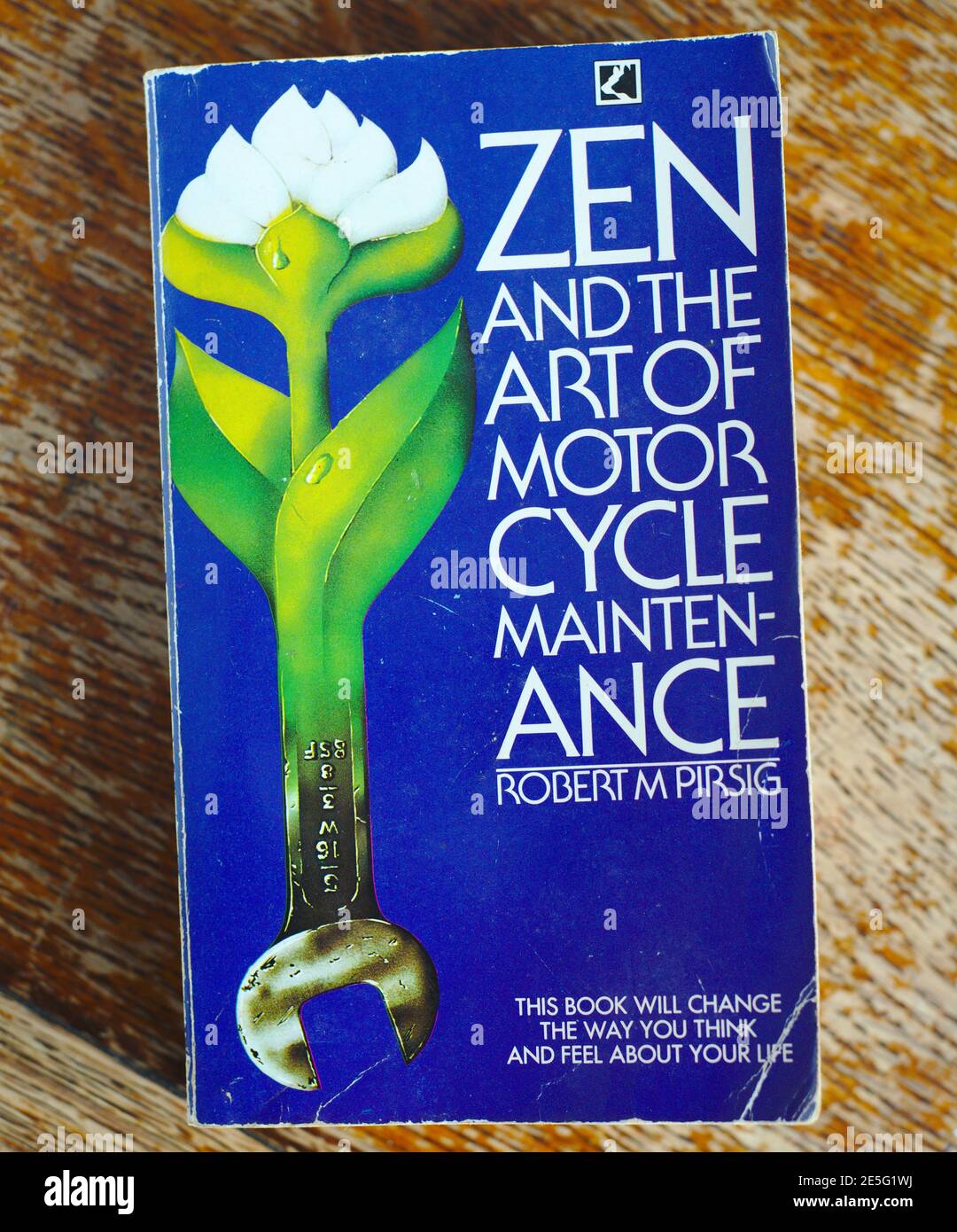 Zen e l'arte del libro di manutenzione del motociclo da Robert M Pirsig Foto Stock