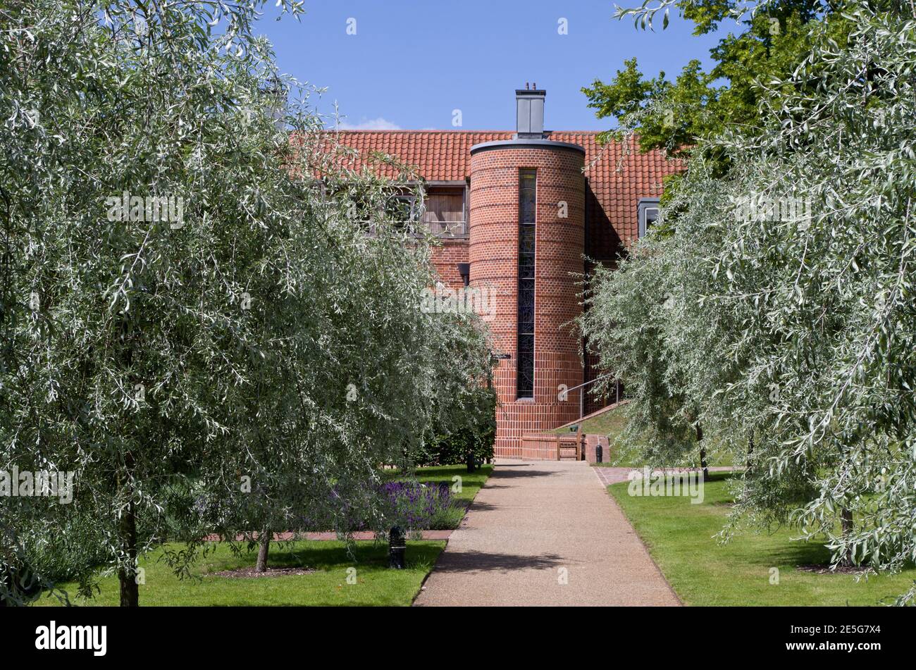 La Chiesa del Santuario di nostra Signora di Walsingham, Little Walsingham, Norfolk, Regno Unito Foto Stock