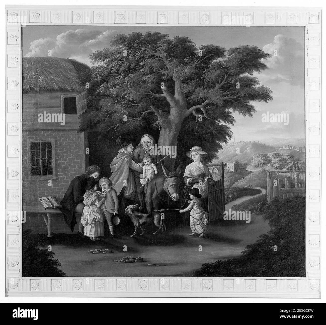 Michele Felice Cornè - Domenica mattina - Foto Stock