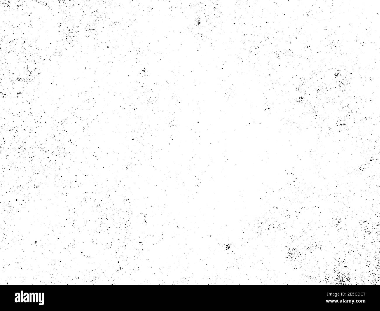 Grunge bianco e nero. Texture di sovrapposizione di emergenza. Concetto astratto di polvere superficiale e di fondo sporco. Immagine di soccorso semplicemente luogo Illustrazione Vettoriale