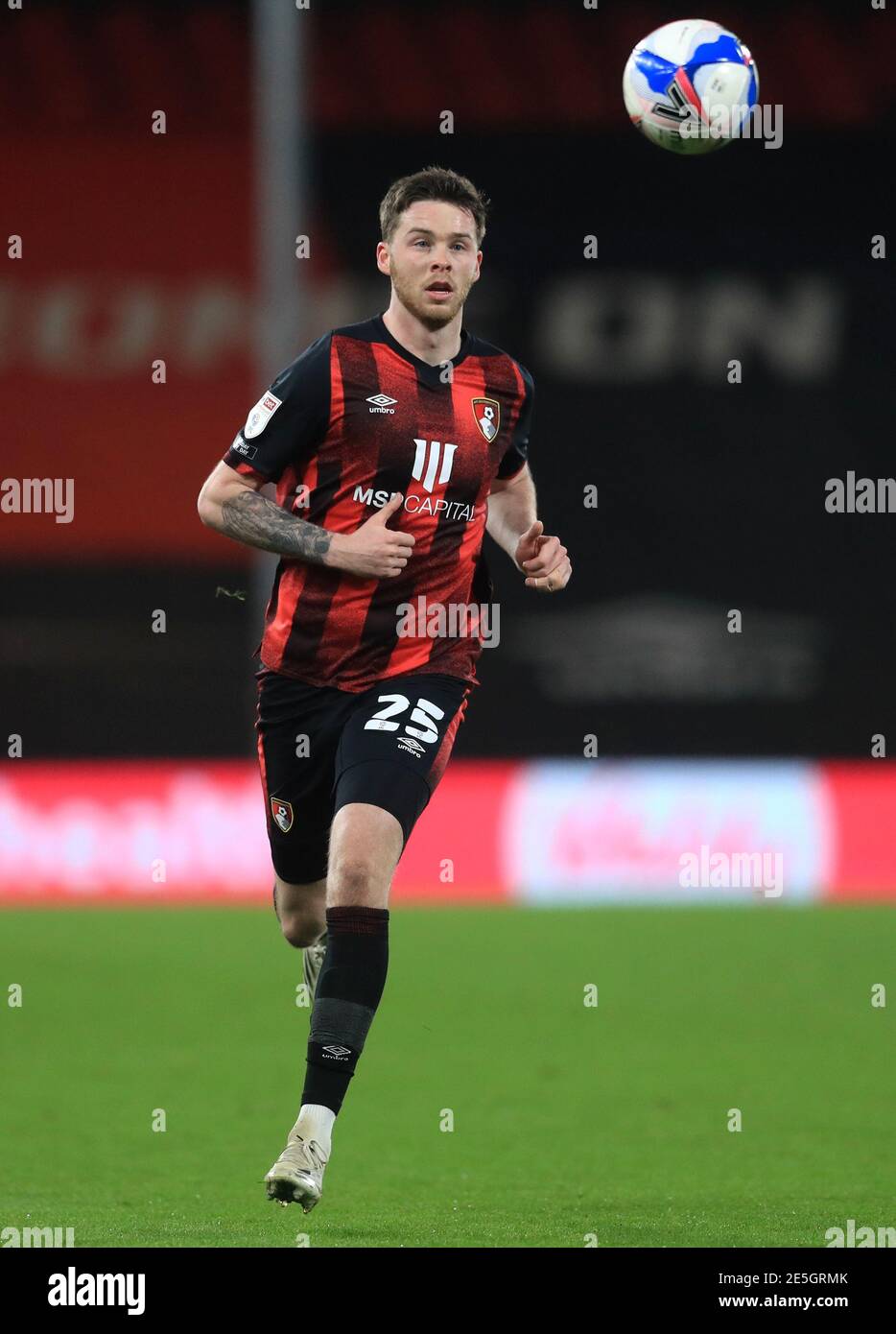 File photo datato 12-01-2021 di Jack Simpson di AFC Bournemouth. Data di emissione: Giovedì 28 gennaio 2021. Foto Stock