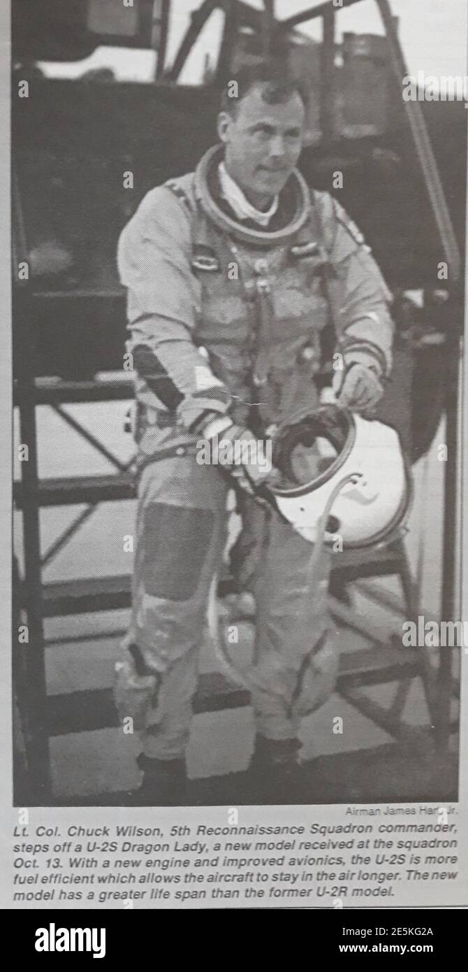 Opuscolo MIG Alley Osan AB, ottobre 1995. Foto Stock