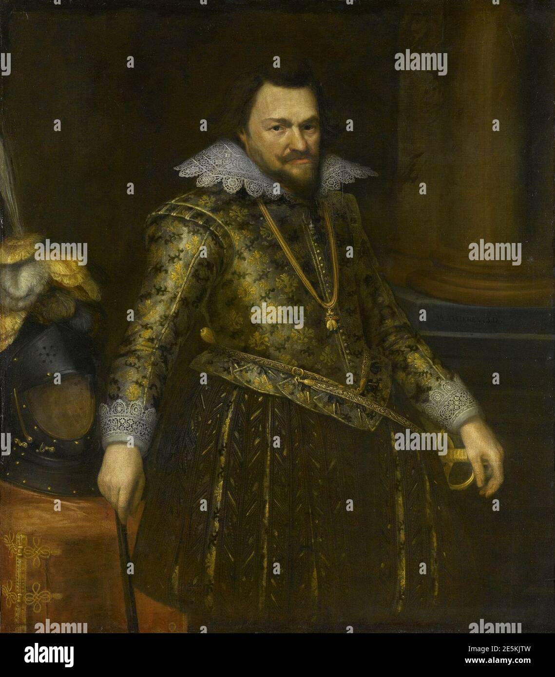 Portret van Philips Willem (1554-1618), prins van Oranje Foto Stock