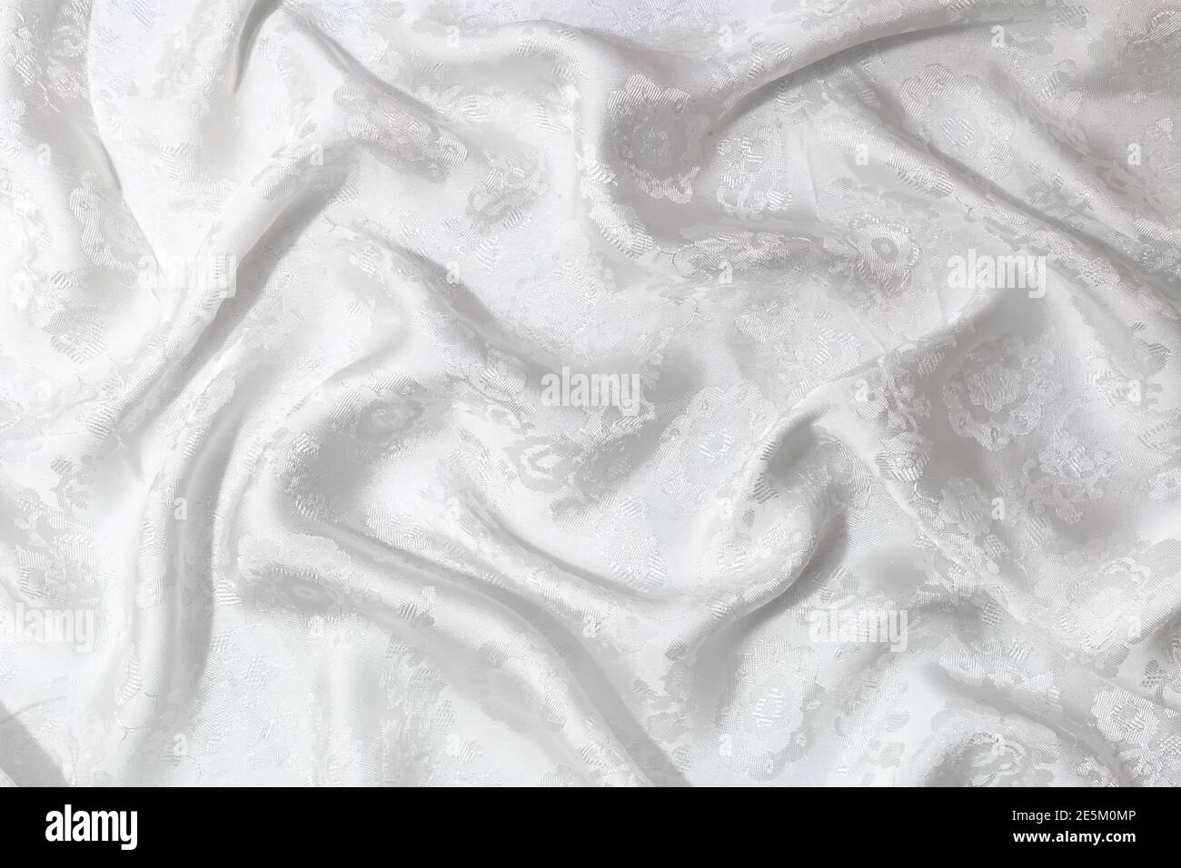 L'immagine di sfondo con la trama della seta Foto Stock