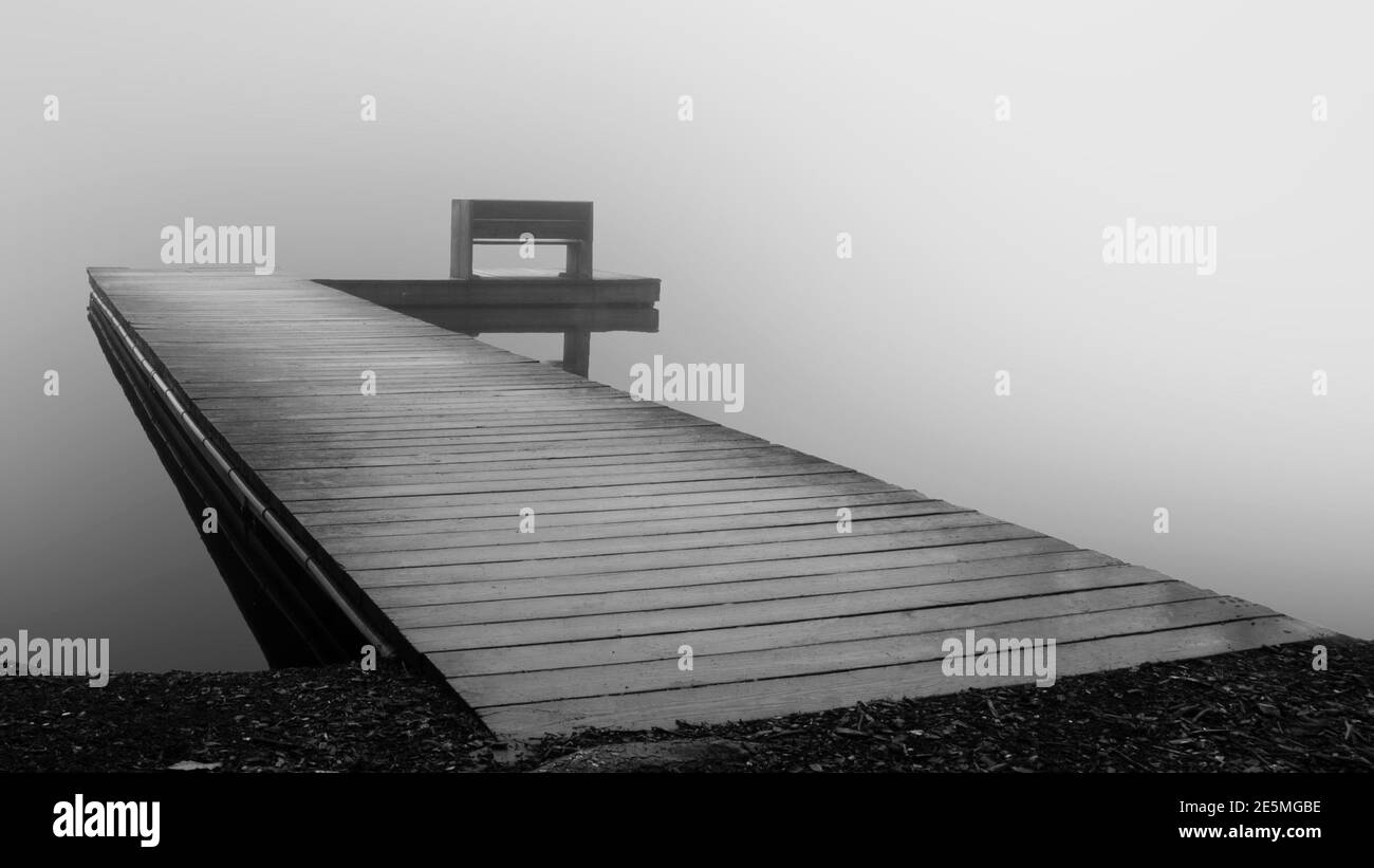 Acqua tranquilla Foto Stock
