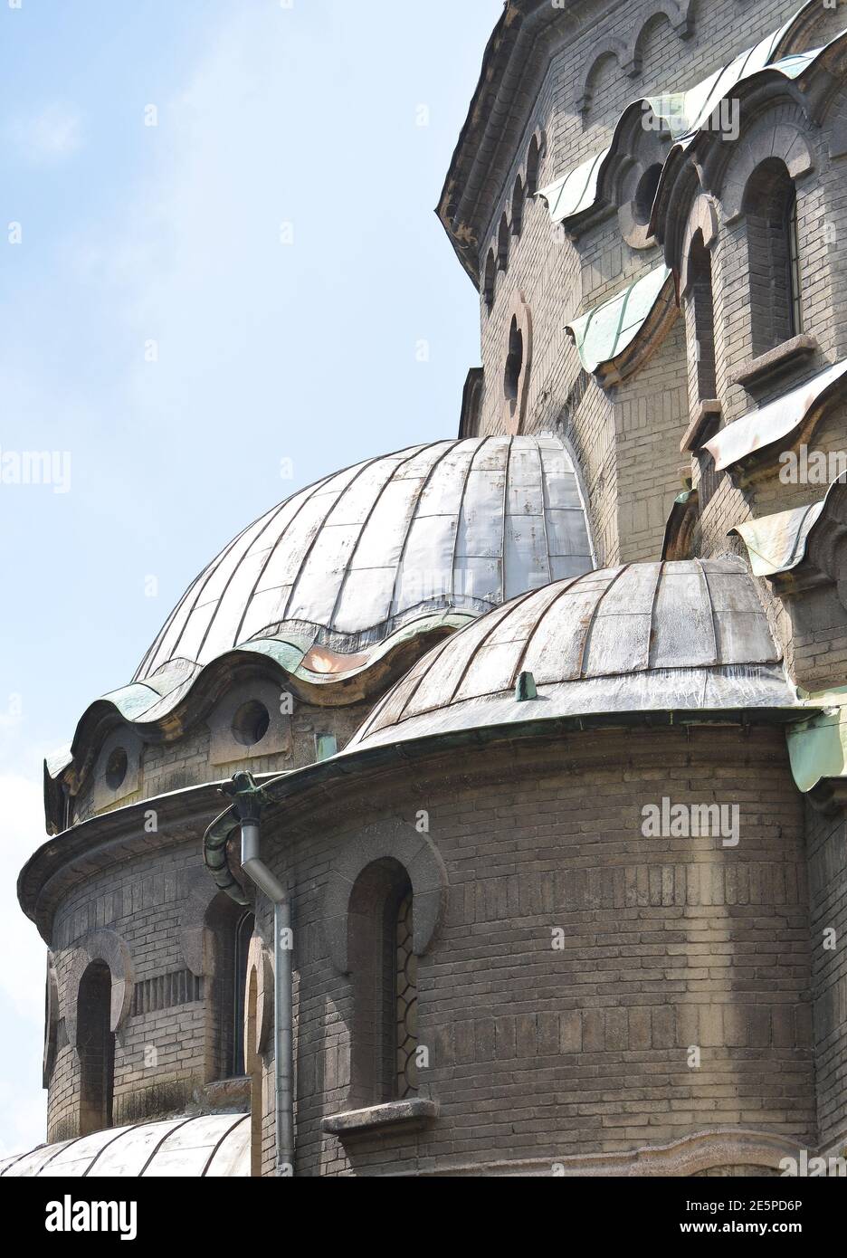 Dettagli della Chiesa ortodossa dell'Europa orientale Foto Stock