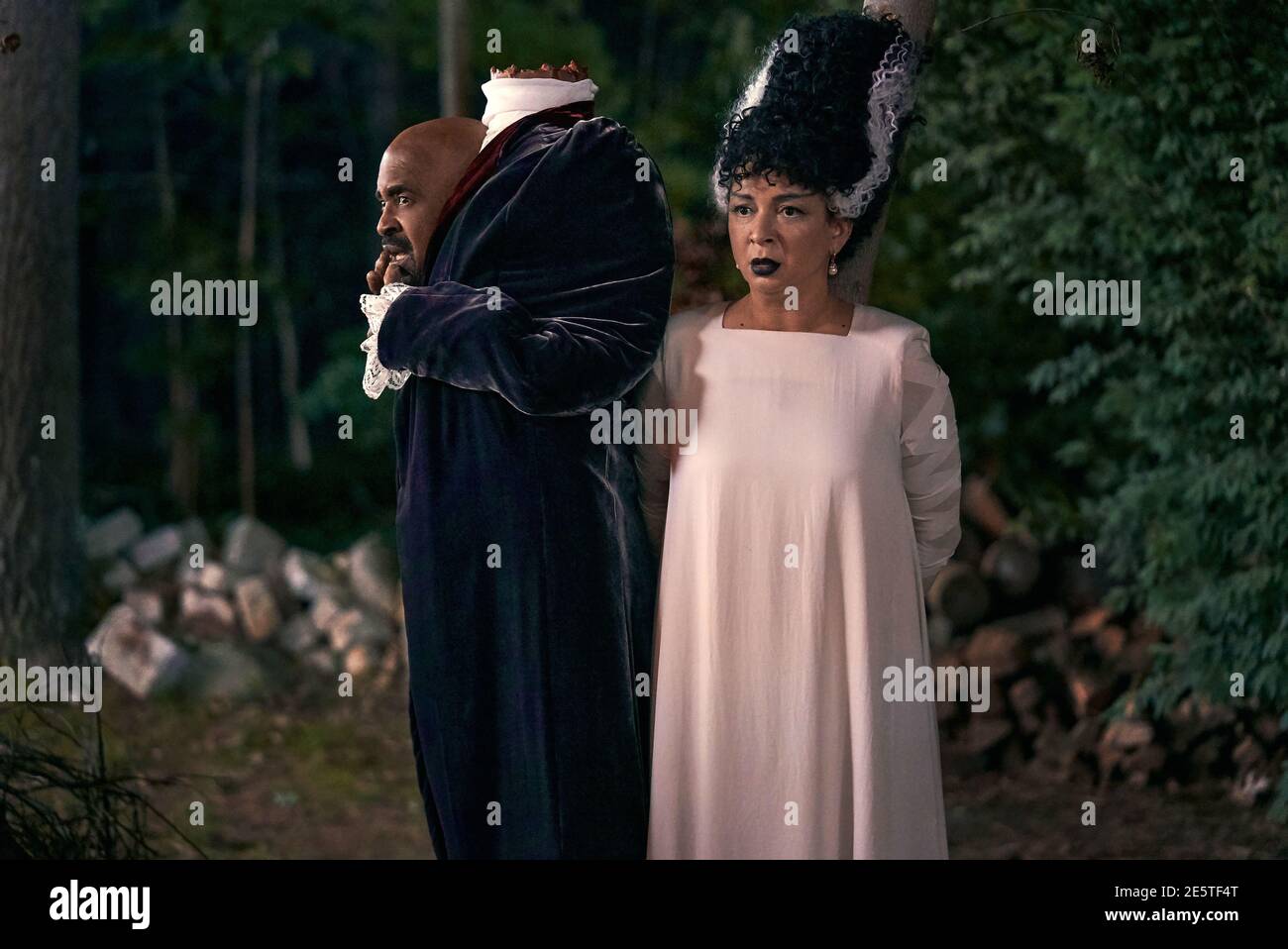 TIM MEADOWS e MAYA RUDOLPH in HUBIE HALLOWEEN (2020), diretto da STEVEN BRILL. Credit: HAPPY MADISON PRODUCTIONS / Album Foto Stock