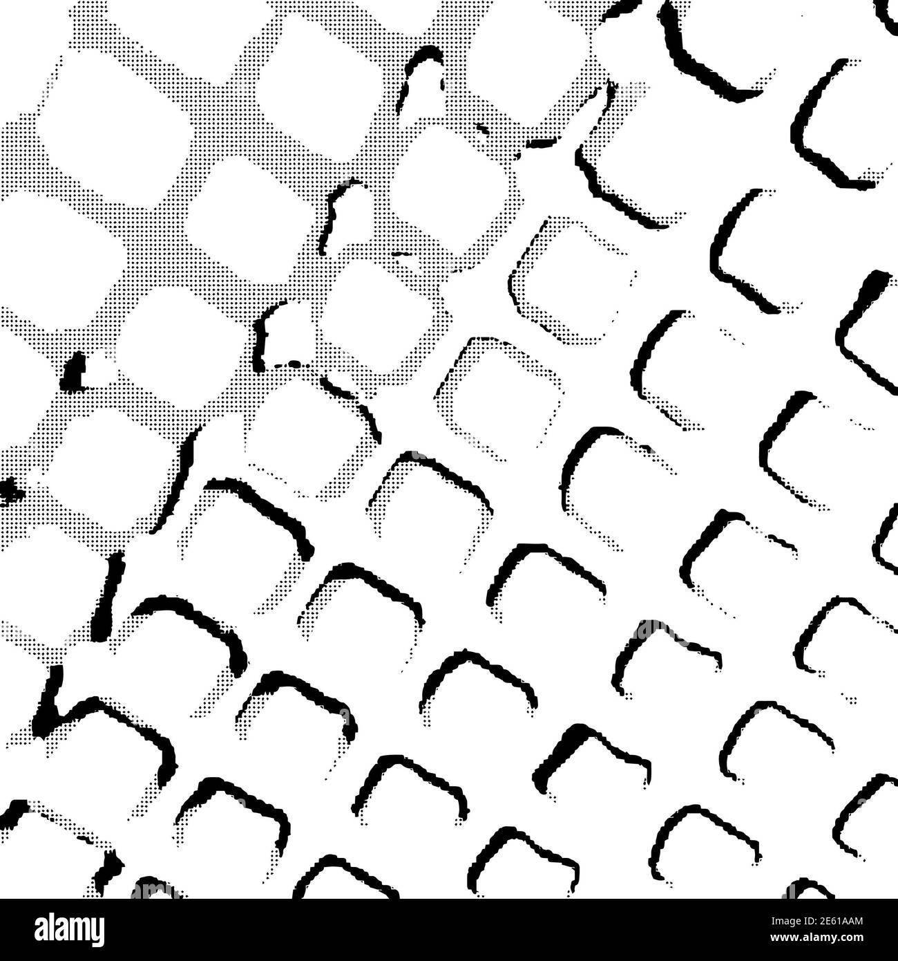 Texture overlay puntini astratti . Sfondo chiaro disturbato con effetti mezzitoni. Sfondo di emergenza stampa inchiostro Foto Stock