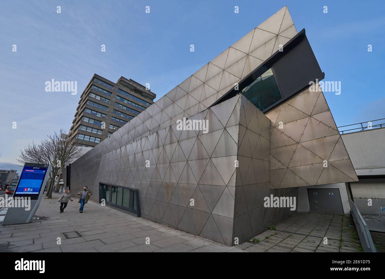 London Metropolitan University Graduate Center Daniel Libeskind Foto Stock