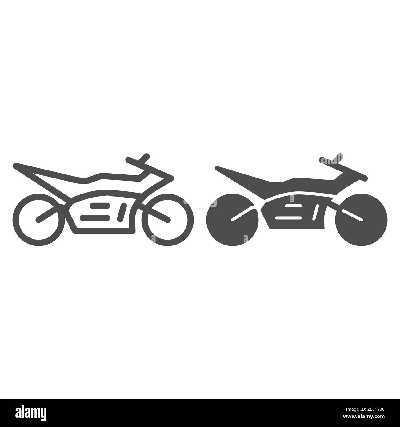 Illustrazione vettoriale di moto con ali su sfondo bianco Immagine e  Vettoriale - Alamy