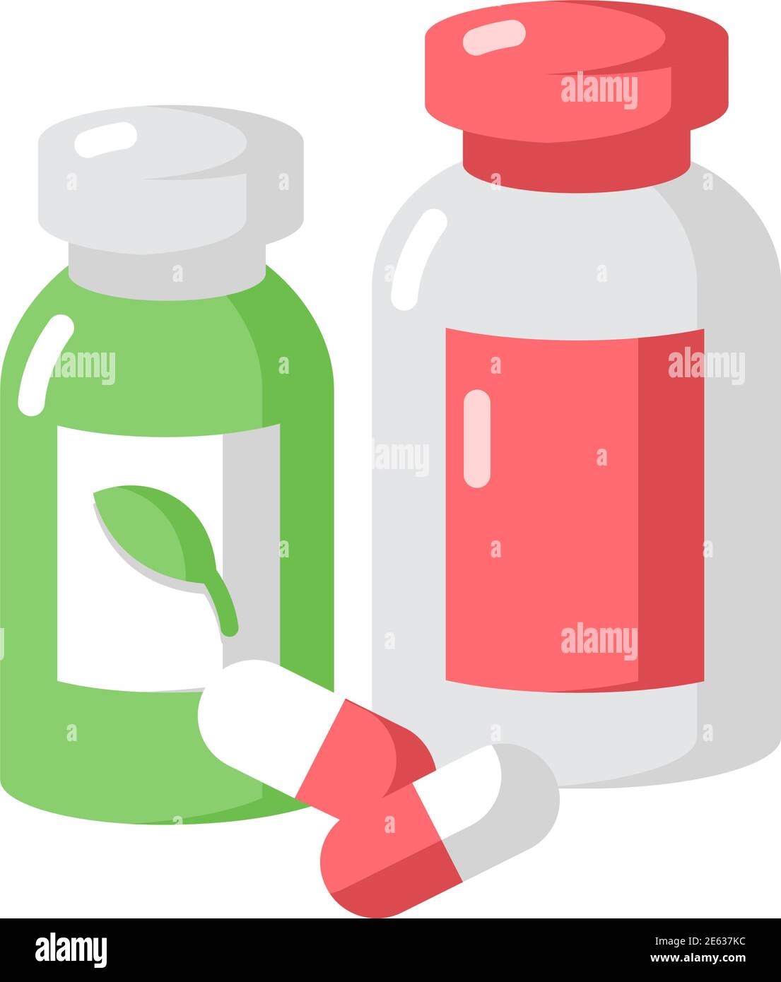 Icona a colori piatti del vettore di farmacia Illustrazione Vettoriale