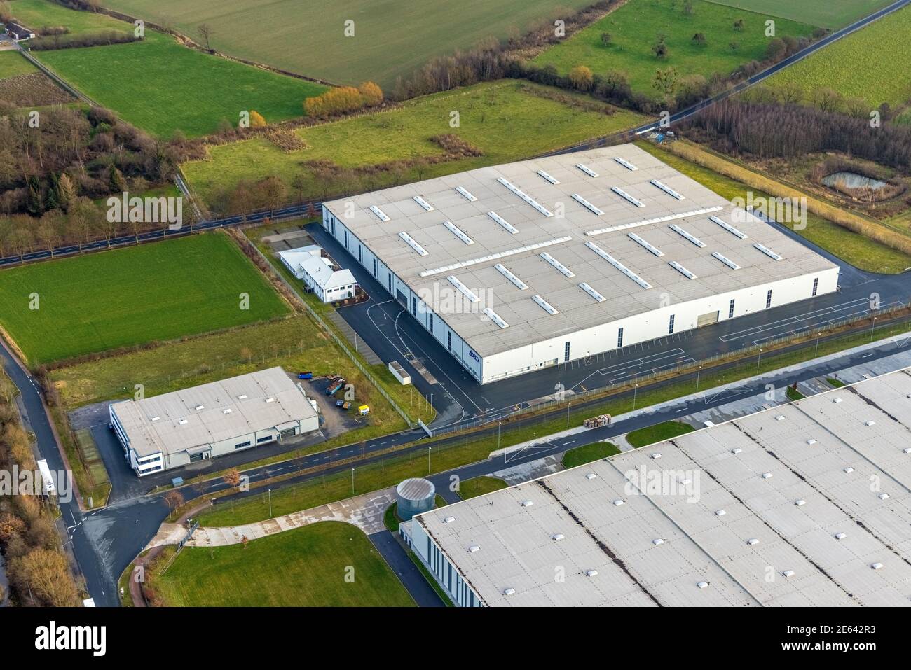 Luftbild sudliche erweiterung gewerbepark rhynern a hamm immagini e ...