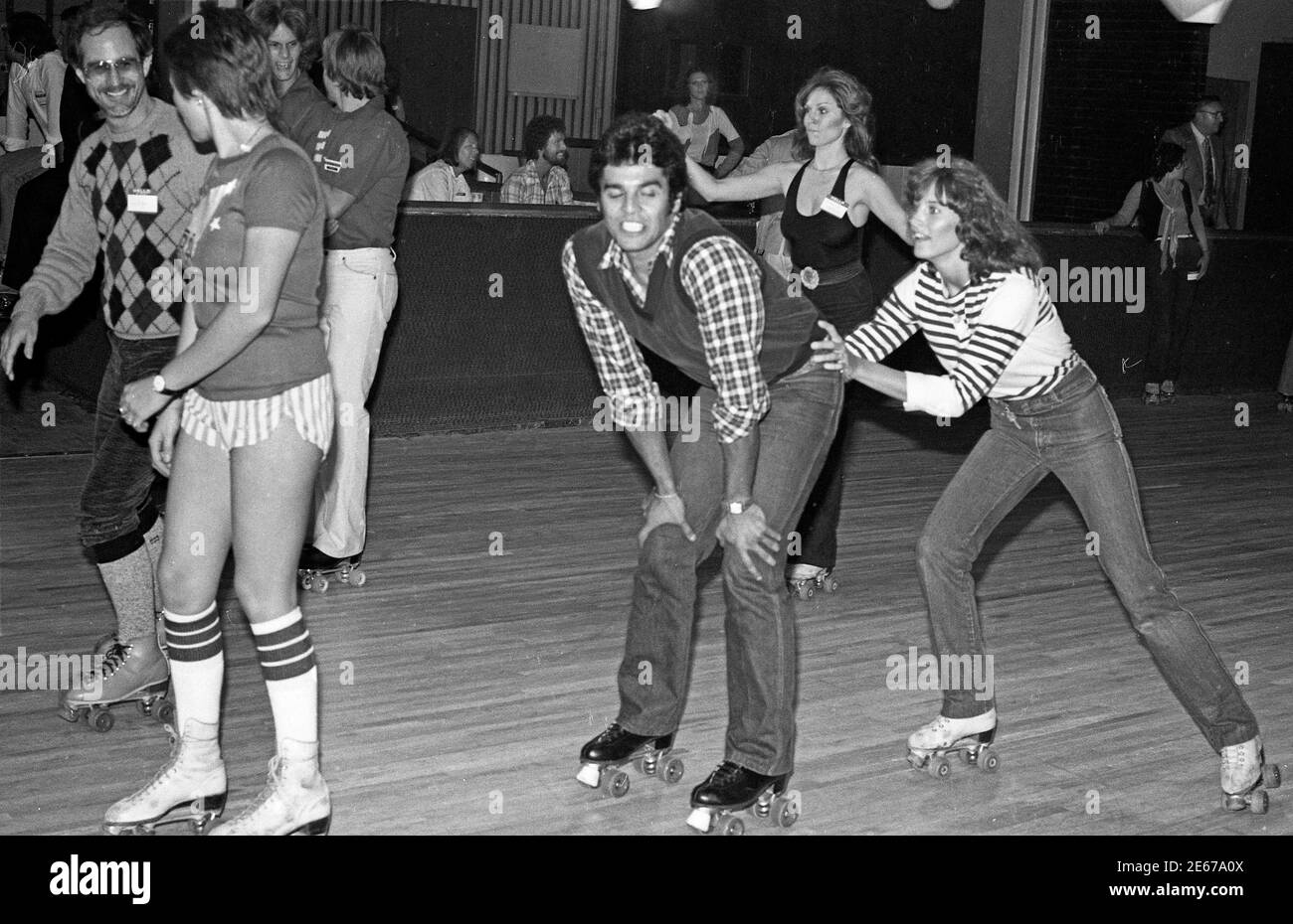 Erik Estrada, pinne, 1978 Foto Stock