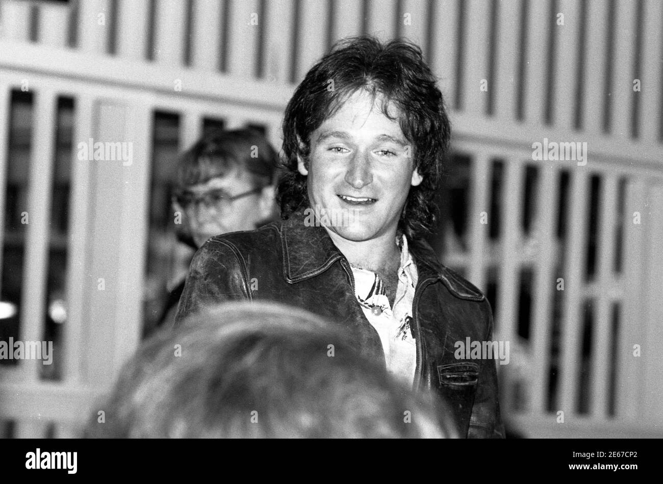 Robin Williams al flippers 1978 Foto Stock
