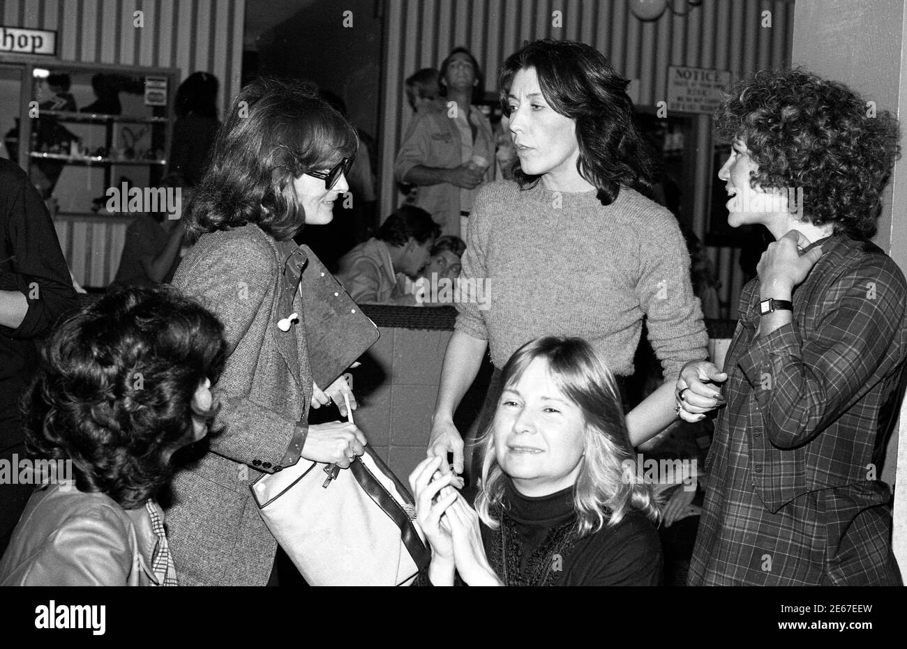 Lily Tomlin all'evento di raccolta fondi per l'era al Roller Boogie Palace di Flipper a West Hollywood, CA , 1978 Foto Stock