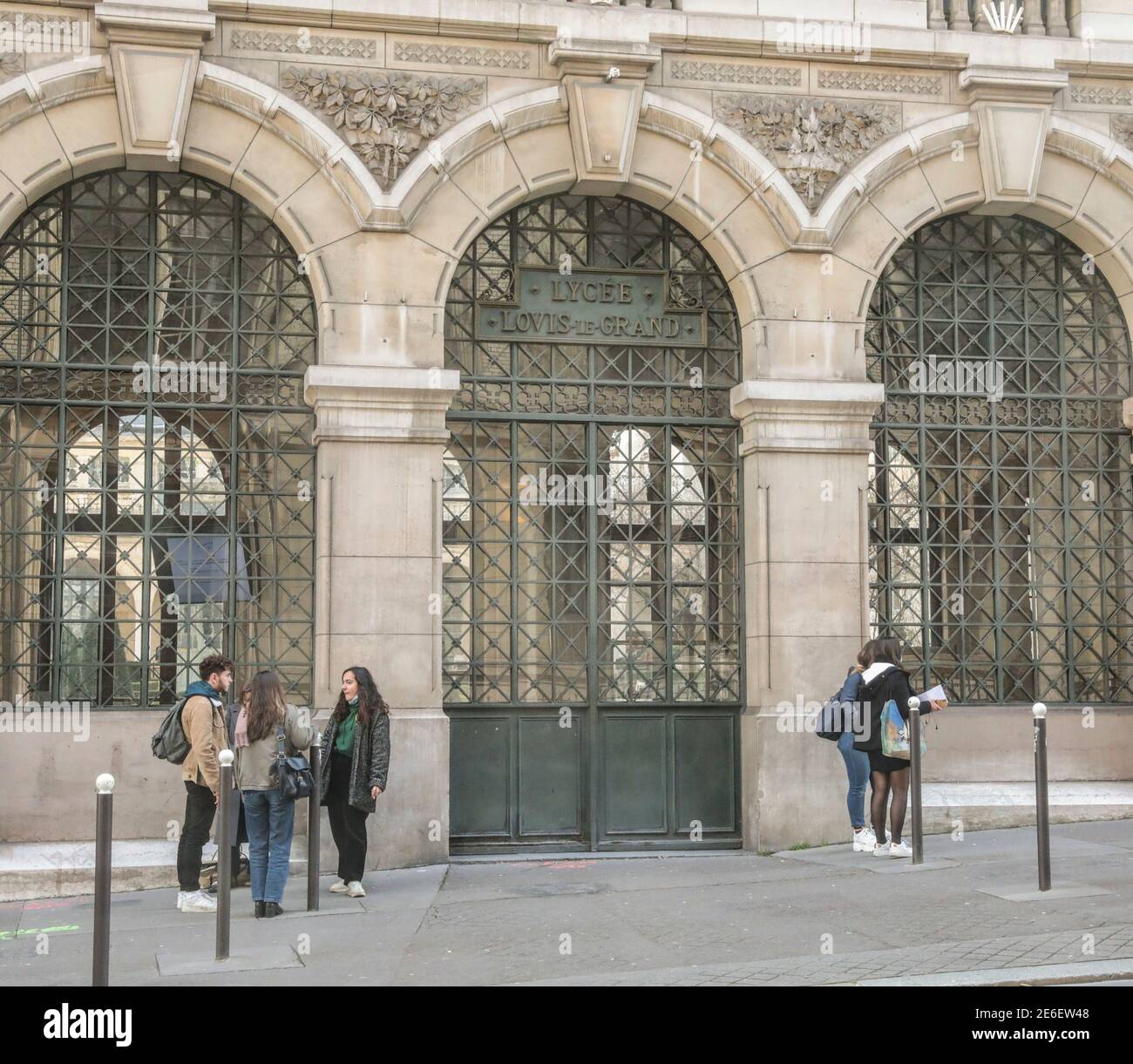 CHAMPAGNE SOCIALISTI A PARIGI Foto Stock