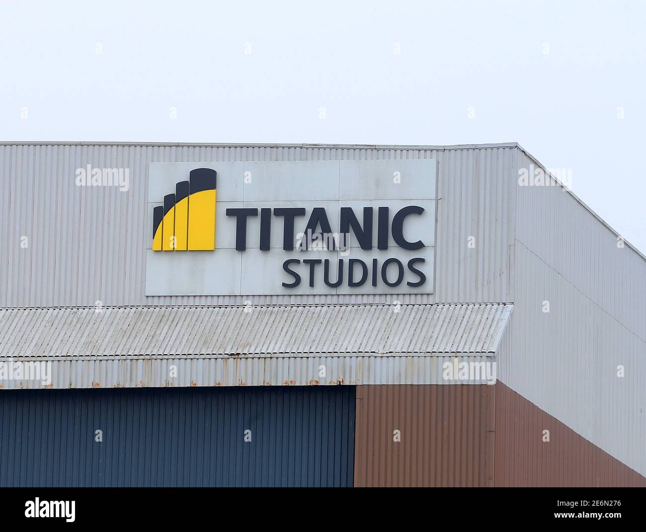 Titanic Studios Belfast Picture Mal McCann Foto Stock