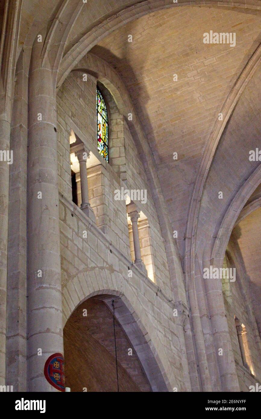 interno della cattedrale del sepolcro santo Foto Stock