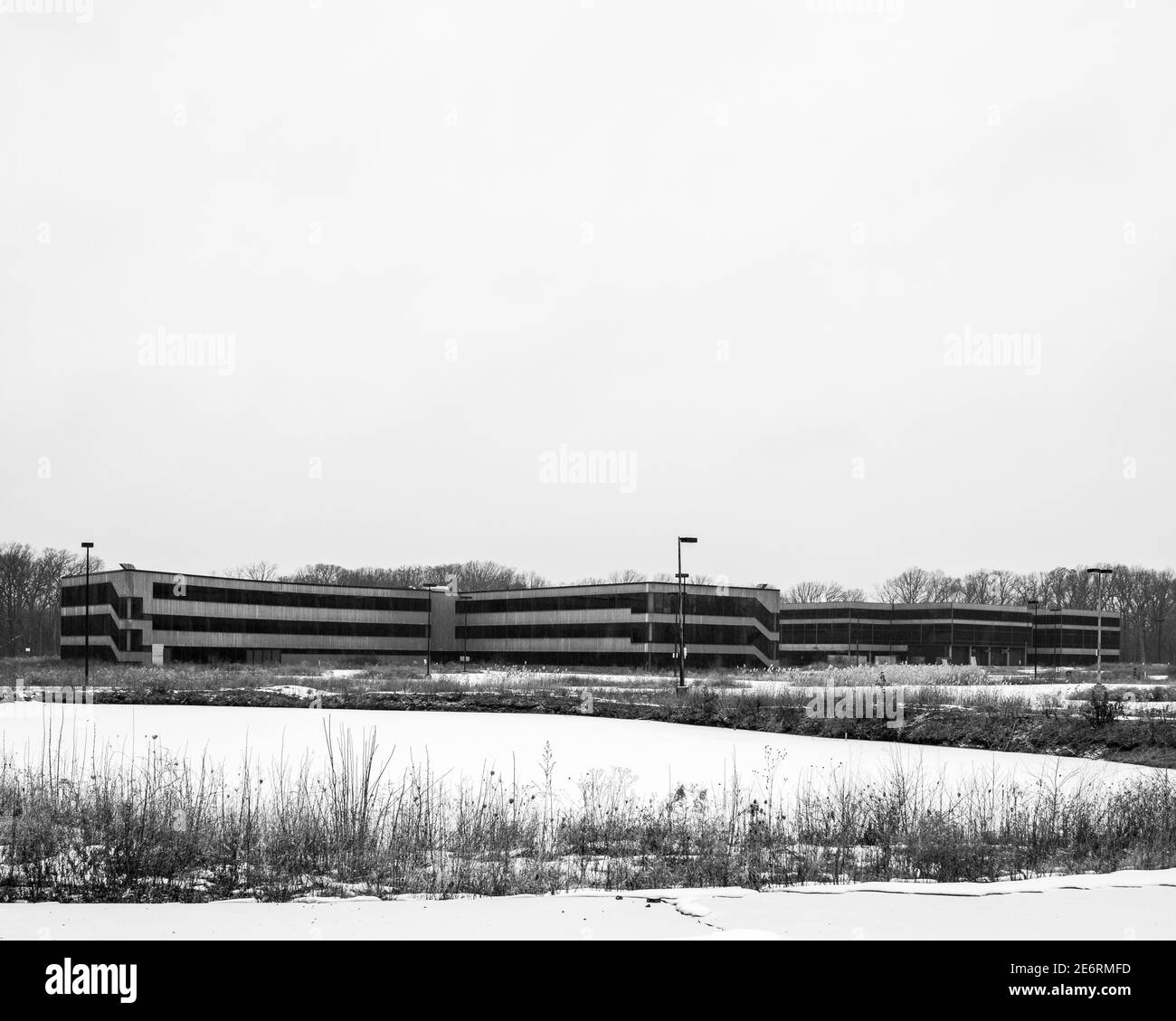 Hewitt Building in Lake Forest Foto Stock