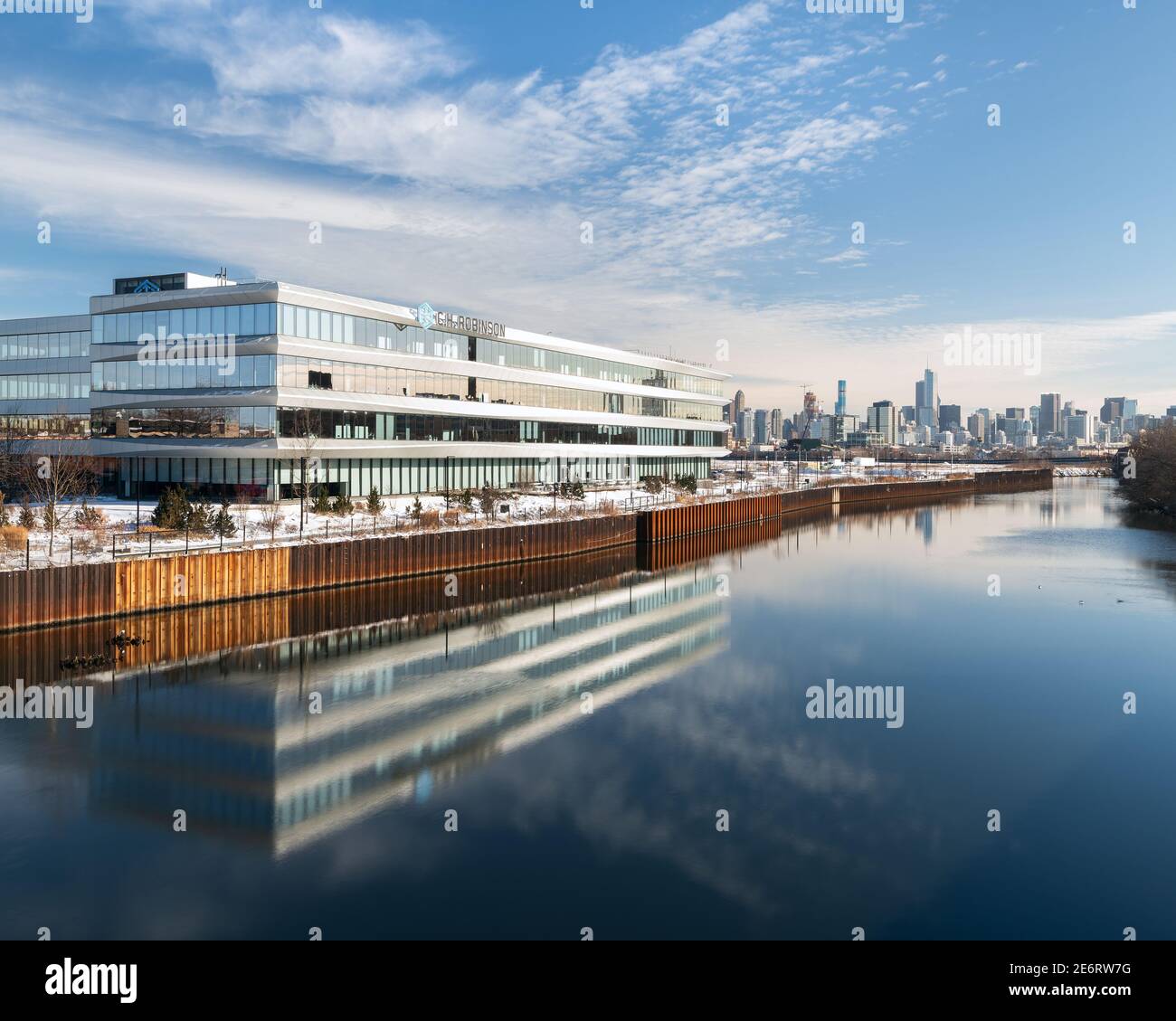 C. H. Robinson Global Headquarters, progettato da SOM Foto Stock
