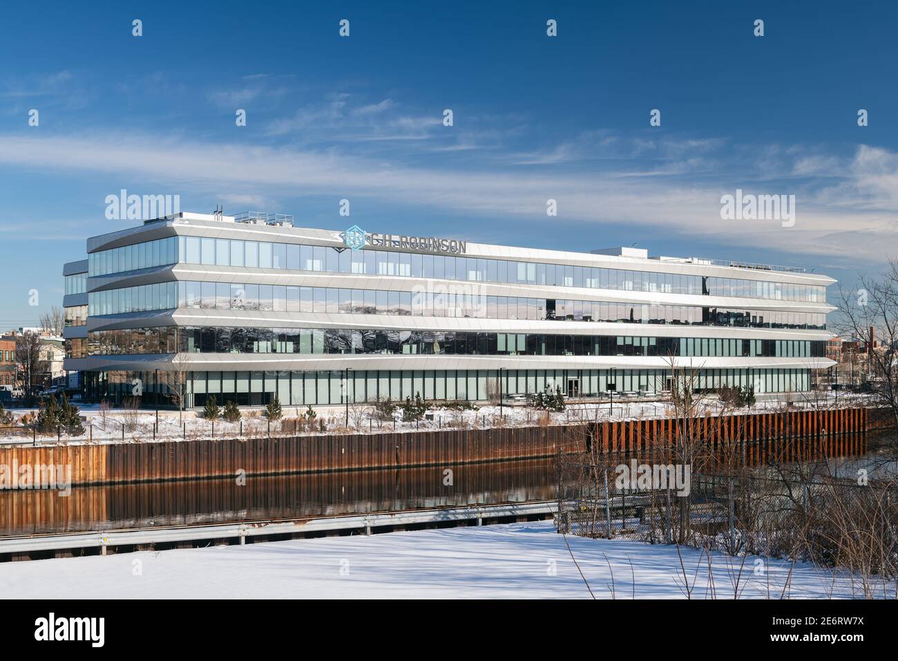 C. H. Robinson Global Headquarters, progettato da SOM Foto Stock