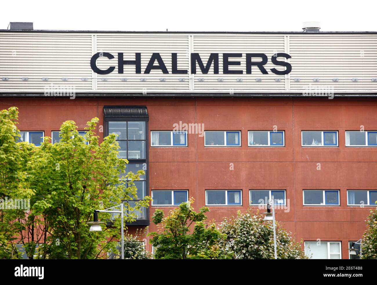 Göteborg, SVEZIA - 28 LUGLIO 2013: Università di tecnologia di Chalmers (CTH) sul campus Lindholmen. Foto Stock