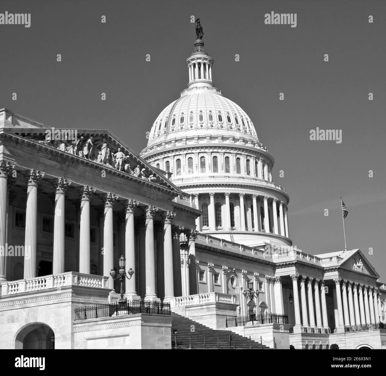 Washington DC, Capitol Building Foto Stock