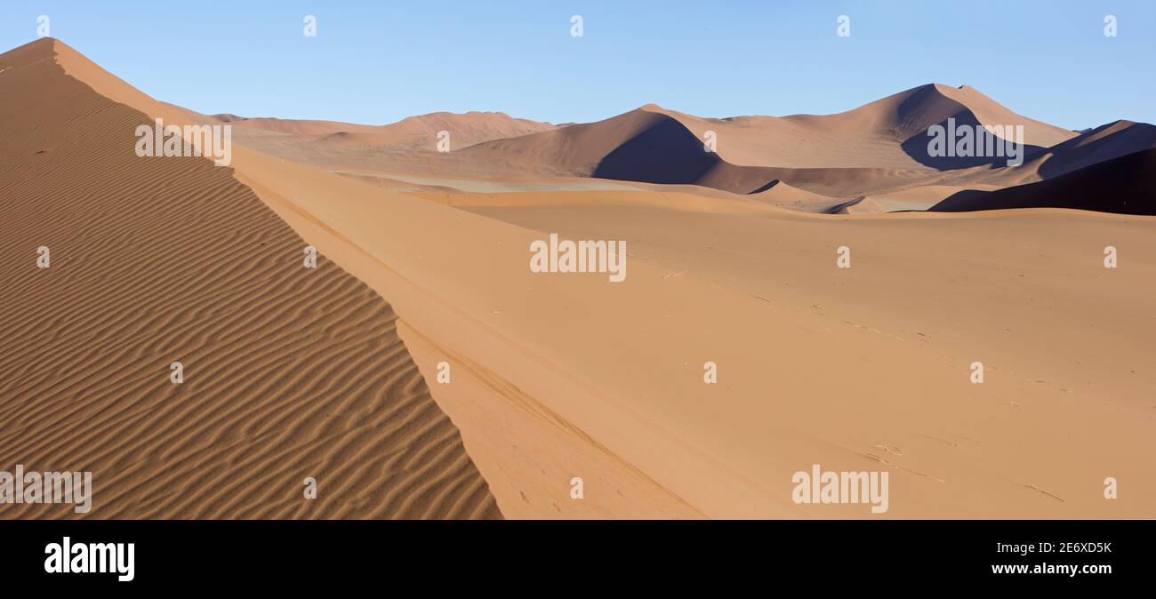 Namibia, deserto del Namib, Sesriem, paesaggi Foto Stock