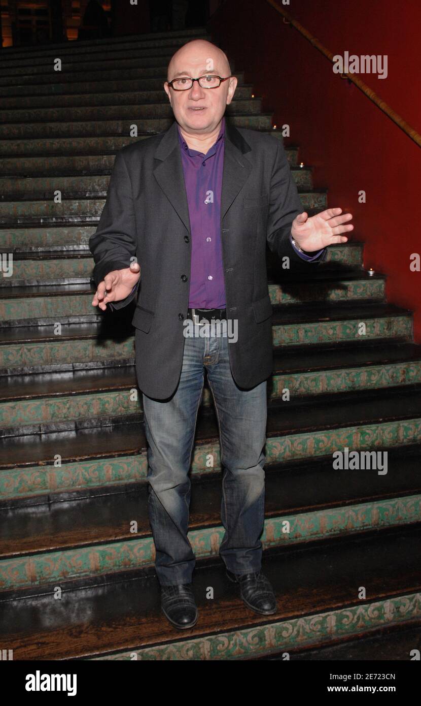 L'attore Michel Blanc si pone per le immagini mentre frequenta il 14° 'Trofees le Film Francais, tenutosi al Mandala Ray club di Parigi, in Francia, il 6 febbraio 2007. Foto di Nicolas Khayat/ABACAPRESS.COM Foto Stock