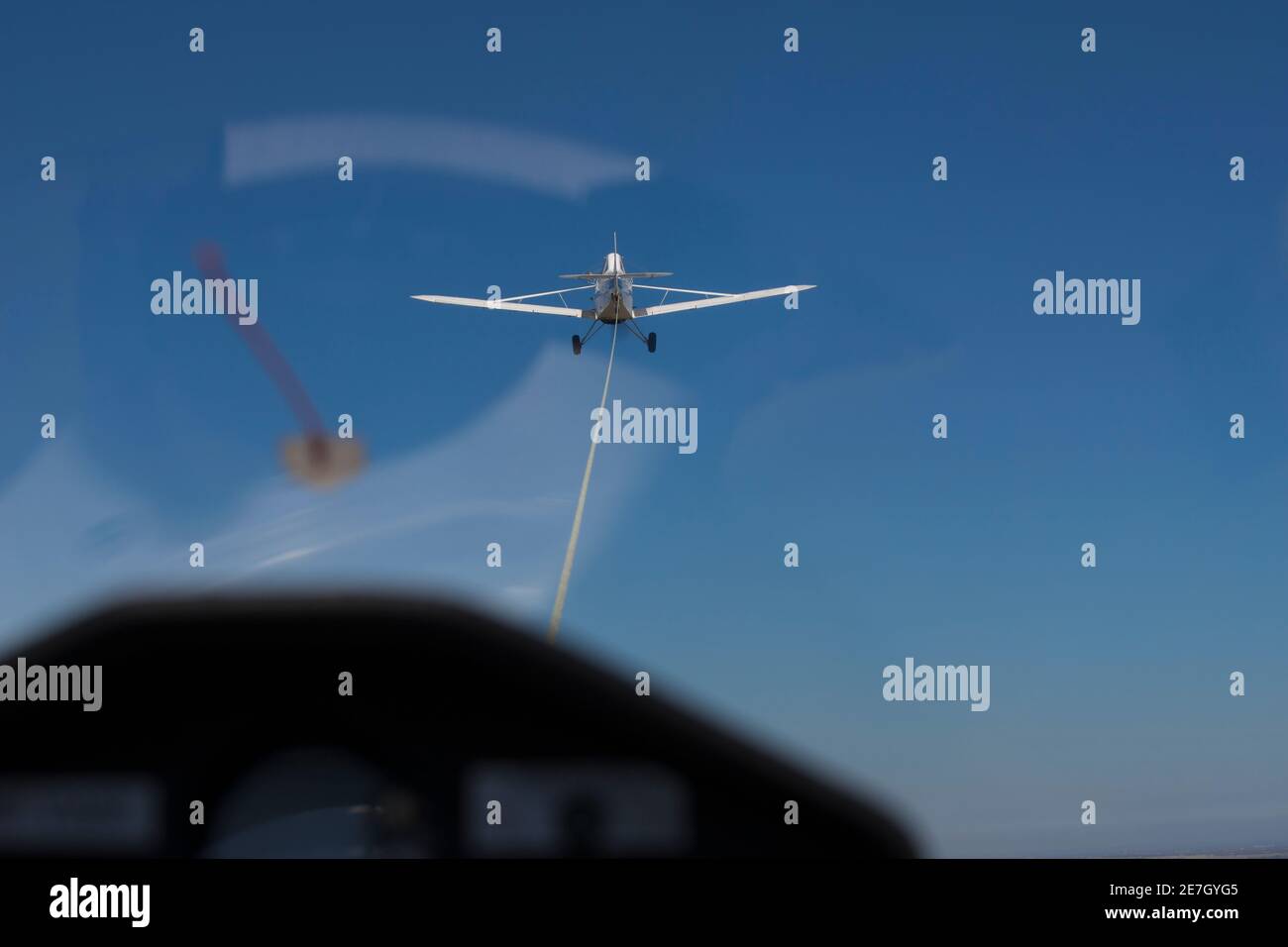 Volare con la Federazione di volo dell'Australia e la Melbourne Club di deltaplano Foto Stock