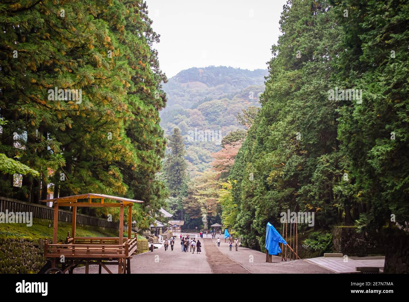 Paesaggio a Nikko, Giappone Foto Stock