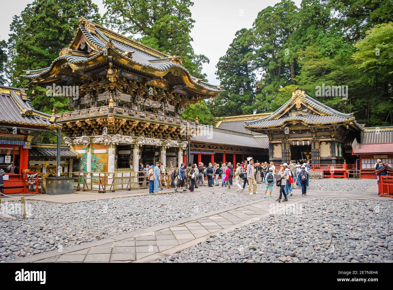 Yomeimon Gate, Nikko, Giappone Foto Stock